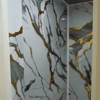 نوسازی یکروزه حمام توالت/ماربل شیت مدل متالایزضدآب