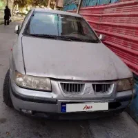ماشین سمند نقره ای