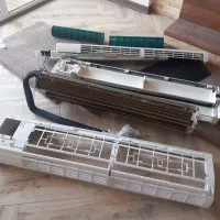 سرویس و نصب کولر گازی دو تیکه اسپیلت و پنجره ای