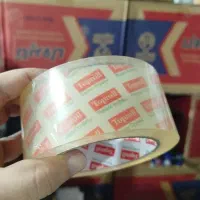انواع چسب نواری پهن ۵ سانت شیشه ای ۹۰ برق قهوه ای