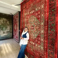 فرش قجری نیاز به توضیح نداره ۱۲و۹و۶ متری