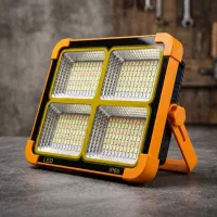 هم پروژکتور هم پاوربانک/ پرژکتور شارژی خورشیدیMX10