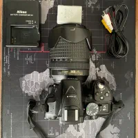 نیکون ۵۳۰۰ بسیار کم کار در حد با لنز ۱۸-۱۴۰