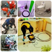 چاه باز کن و فنرزنی فنرزدن در۱۵دقیقه کل شرق فاضلاب