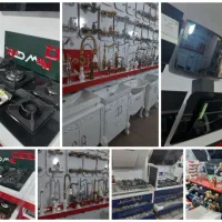اسباب واثاثیه آشپزخانه هودسینک گازشیرآلات عمدو تکی