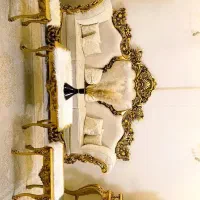 مبل (کلاسیک سلطنتی استیل)ورق طلا