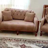 مبل ۷ نفره کاملا نو ، ۳نفره تخت خوابشو