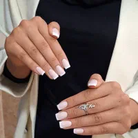 کاشت ناخن+لمینت ناخن