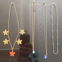 حرلج گوشواره  و گردنبند بدلیجات