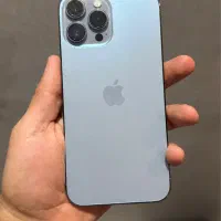 ایفون ۱۳ پرومکس ۱۲۸ رنگ ابی zaa دو سیم کارت