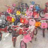 دوچرخه دست دوم پسرانه دخترانه در حد نو ۱۲ ۱۶ ۲۰ ۲۶
