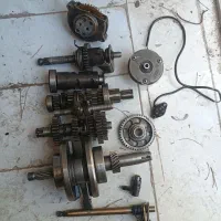 لوازم موتور هندا ۱۲۵ شاتون گیربکس هندل شافت دنده