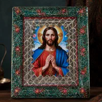 تابلوی عکس حضرت عیسی مسیح (ع)