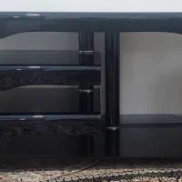 زیر TV شیشه ای