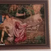 تابلو باغ ونیز دست باف