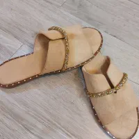 صندل اول سایز ۴۰ و کفش مجلسی سایز۴۱