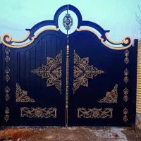 درب حیاطی باغی7D5درپارکینگی انباری پنجره ویلایی6B3
