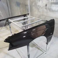 گلگیر کاپوت مشکیی 405 رنگشده سپر نقره ای نوک