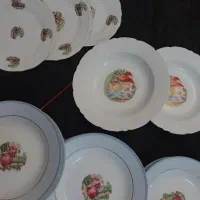 بشقاب قدیمی نوستالژی