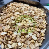 بادام زمینی کره گیری یک و دو آتیشه