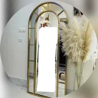 اینه قدی طلایی پنجره ای