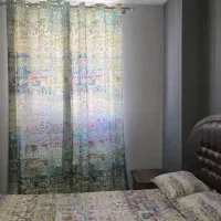 پرده و روتختی ست