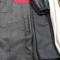 مانتو شلوار وکیف مدرسه