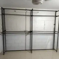 رگال دیواری فلزی نو مخصوص بوتیک و کلوزت روم