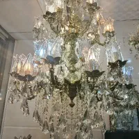 انواع لوستر و کنار سالنی برنزی