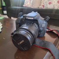 دوربین کنون  canon 600D بهمراه لنز 55-18