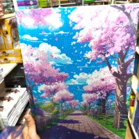 پخش نقاشی الماسی بزرگشان ۴۰در۳۰