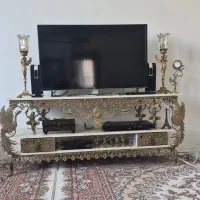 میز تلوزیون برنجی