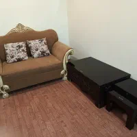 مبل هفت نفره با گل میز