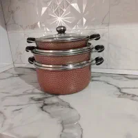 قابلمه و ترازو آشپزخانه خانه وسبد میوه