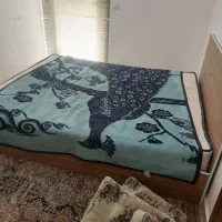 تخت دو نفره با خوشخواب و کفی