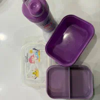 ظرف چاشت غذای مهدوبطری اب