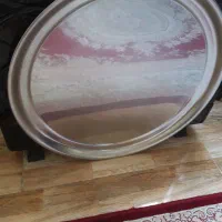 سینی استیل بزرگ