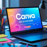 طراحی حرفه ای ادیت و تولید محتوا با برنامه Canva