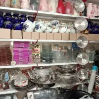 قوری چینی ۵سایز واردوخوری شیشه‌ای و