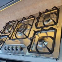 بوش استیل اجاق گاز توکار صفحه ای رومیزی ۵شعله