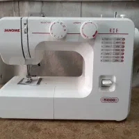 چرخ خیاطی گلدوزی ژانومه 5000 آکبند برق نخورده