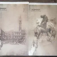 دفتر کاغذ پوستی A4 و A3