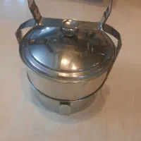ظرف غذا استیل ۲ تیکه