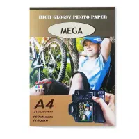 کاغذ A4 گلاسه مگا پک ۵ بسته ای