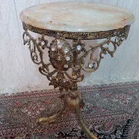 میز تلفن برنز پایه ماهی