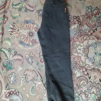 شلوار لی مشکی جیب دار کودکانه نو