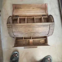جعبه ابزار چوبی
