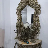 اینه شمعدان برنجی