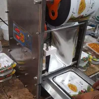دستگاه سیل وکیوم صنعتی اتوماتیک با پرس پنوماتیکی