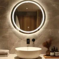 آیینه گرد بک لایت